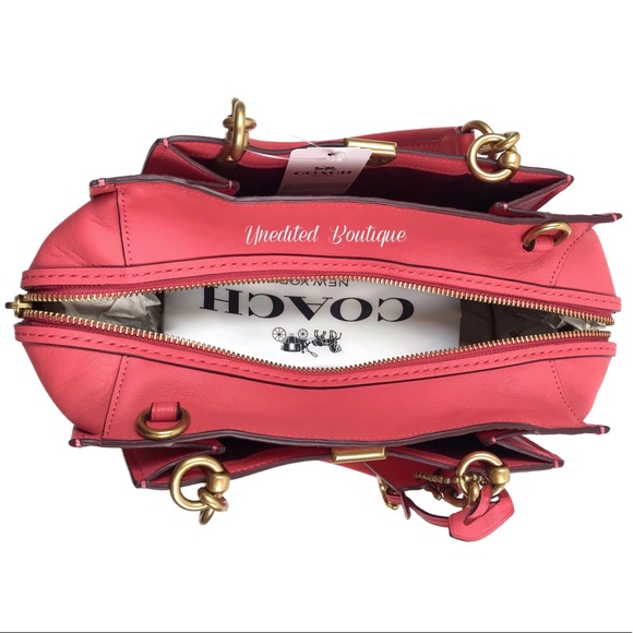 COACH Dreamer Carryall Satchel Handbag, Orchid - Picture 6 of 11